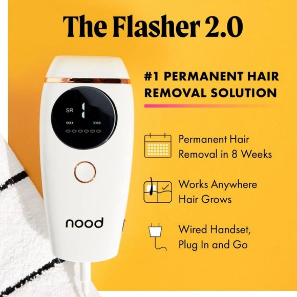 Other The Flasher 2 By Nood Corded Ipl Laser Hair Removal Handset